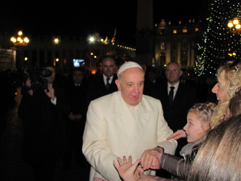 Papa Francesco e le famiglie lagnaschesi