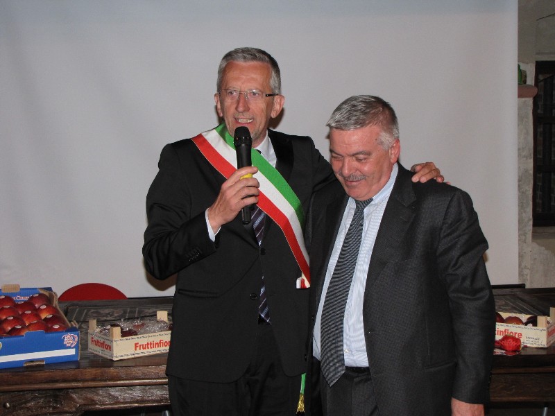 Cittadinanza onoraria aa Ambrogio De Ponti - Pres. UNAPROA
