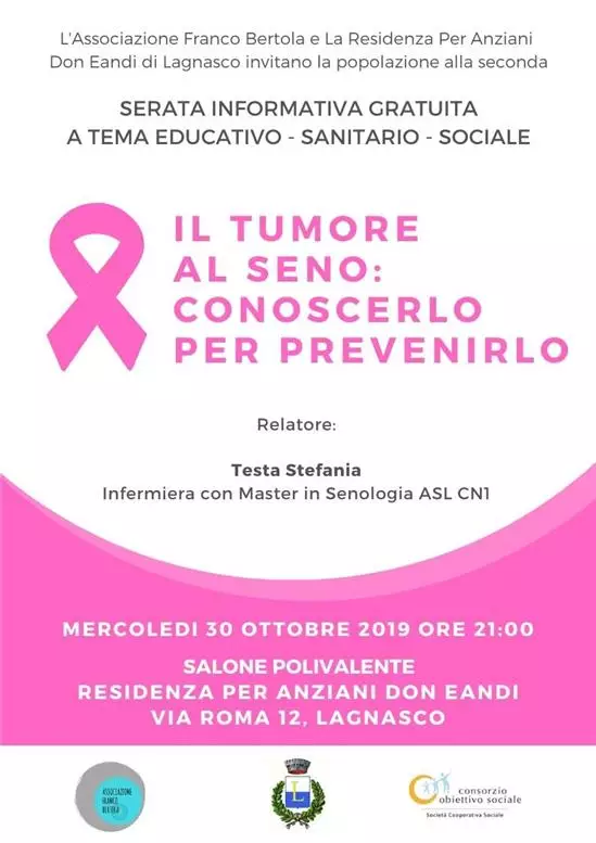 Serata informativa Tumore al Seno