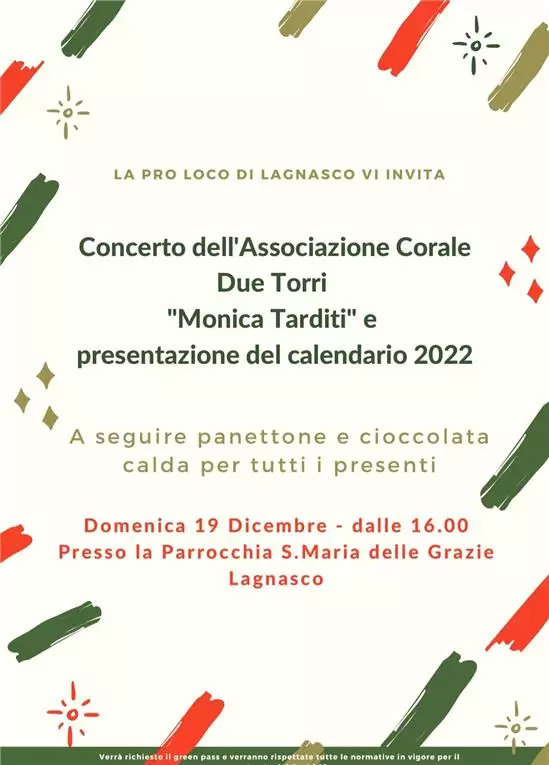 Locandina Concerto di Natale